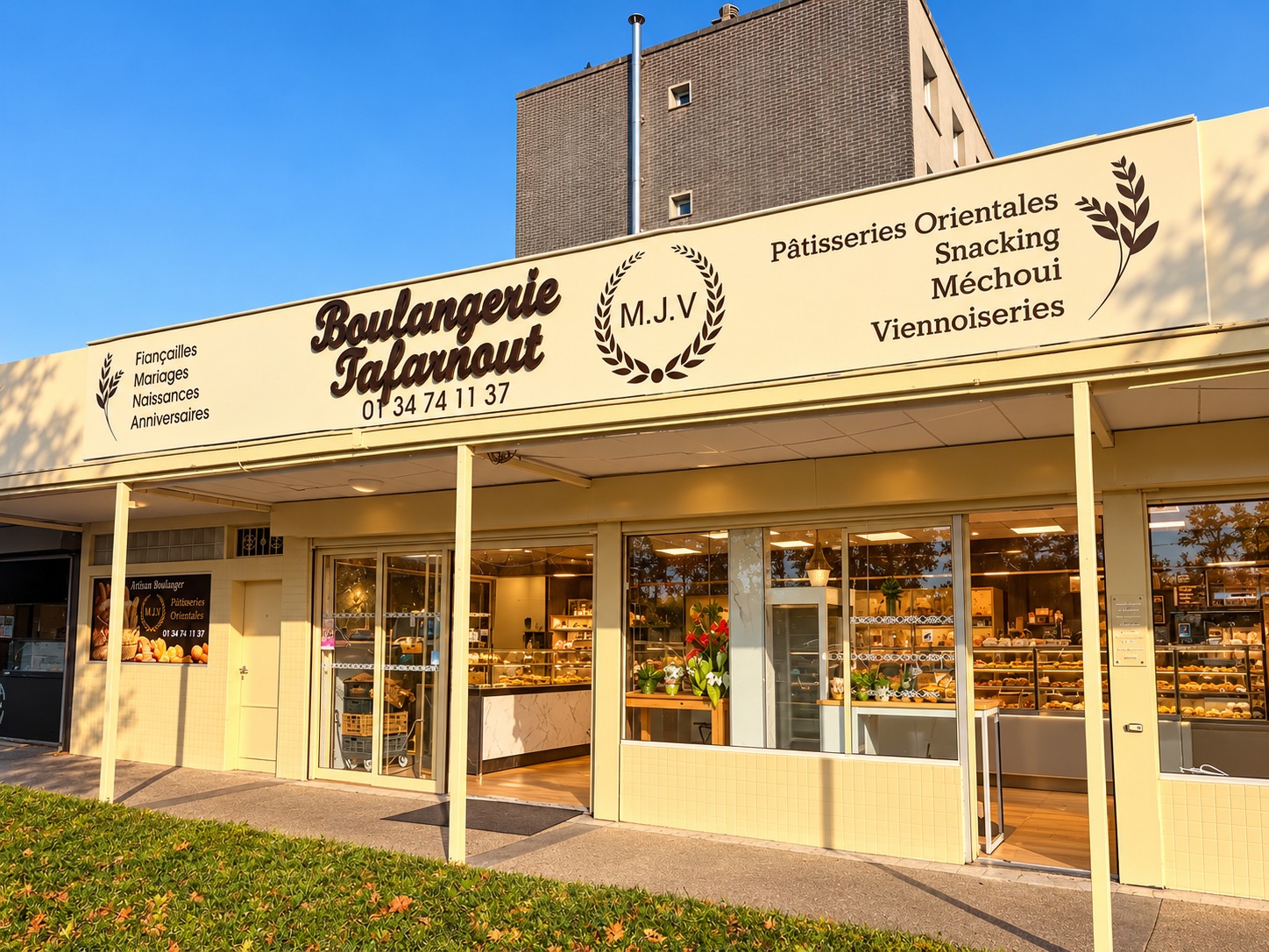 Vitrine de Boulangerie Tafarnout