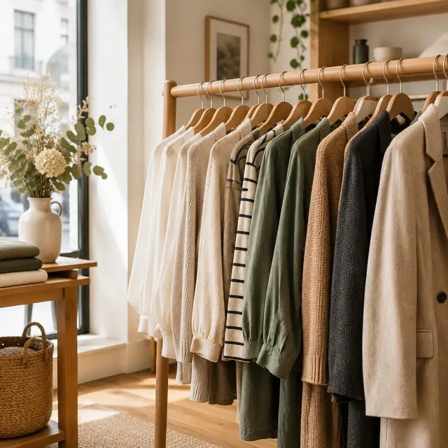 Vêtements, commerce de quartier