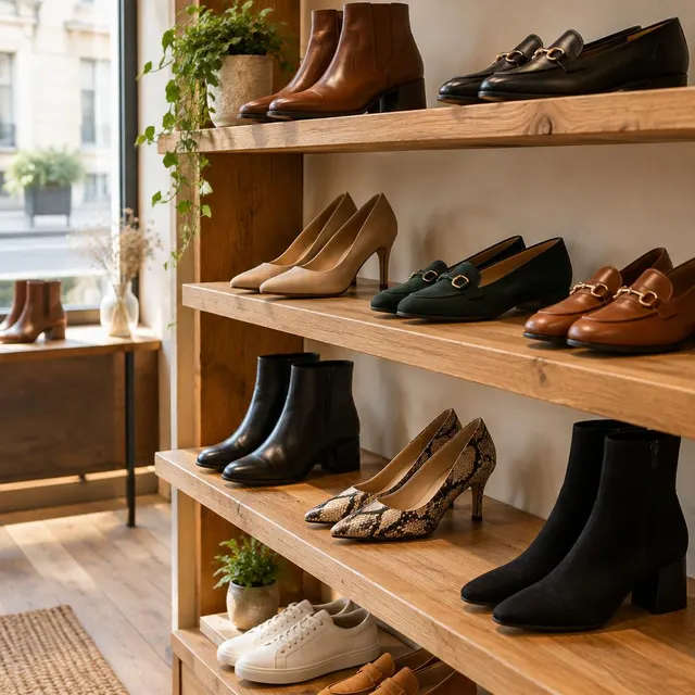 Chaussures, commerce de quartier